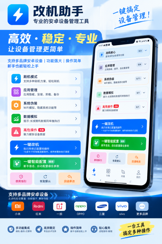 熊猫改机工具软件下载｜安卓设备维护与参数管理工具介绍-哈市集网